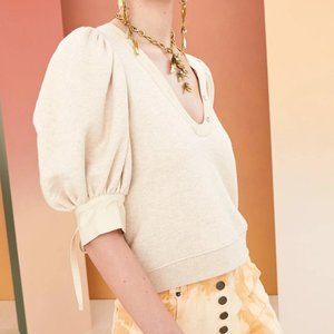 Ulla Johnson Bess Pullover in Oatmeal